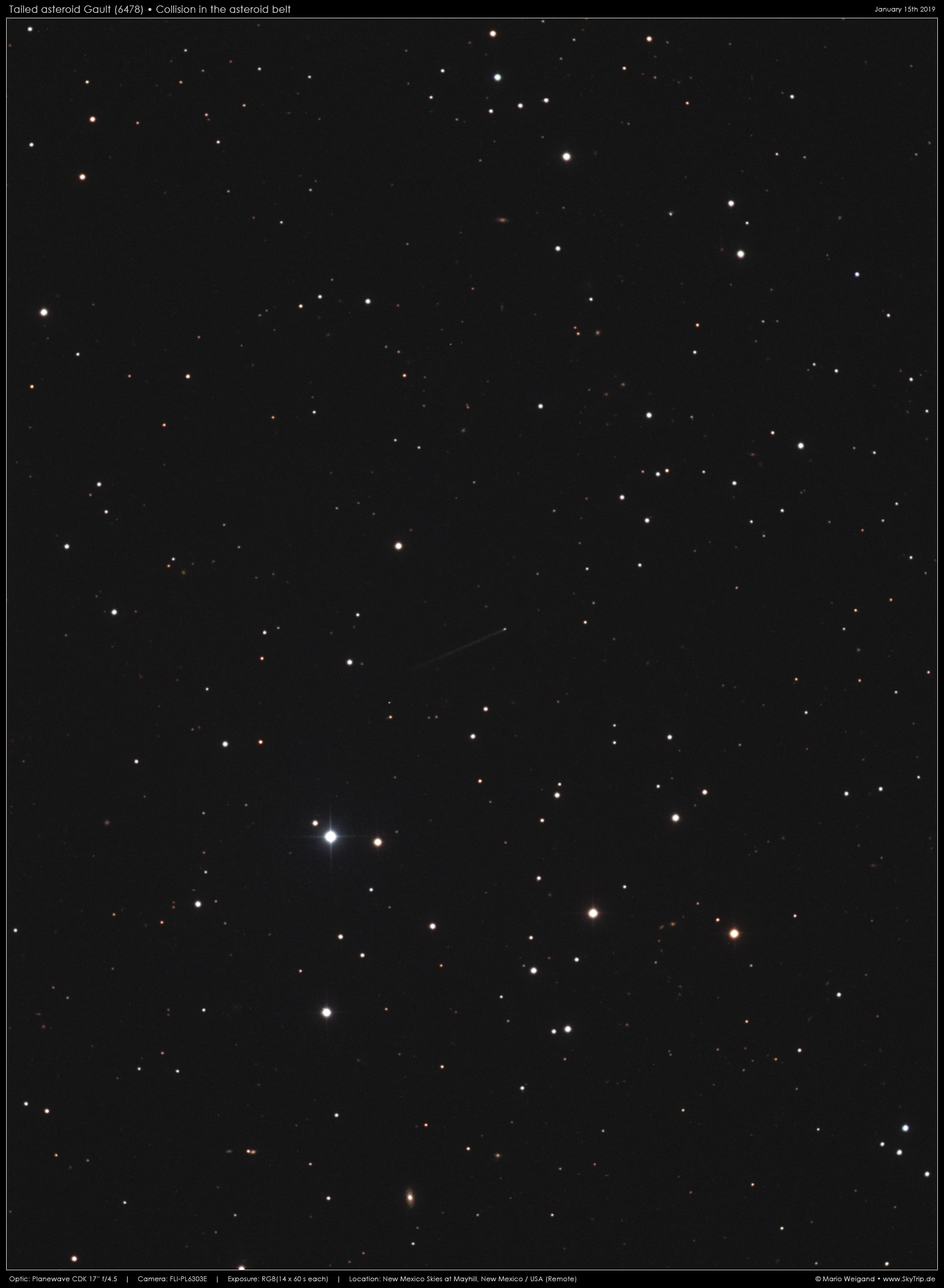 Asteroid Gault (6478)