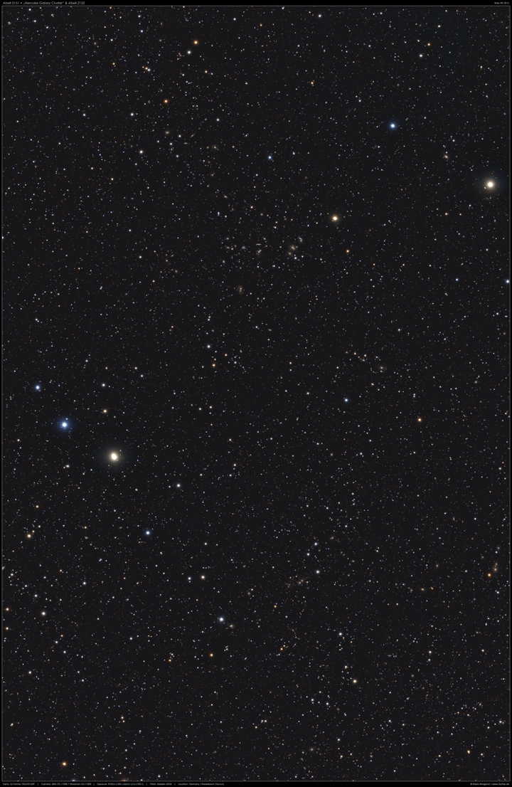 Abell 2151 Herkules Galaxienhaufen