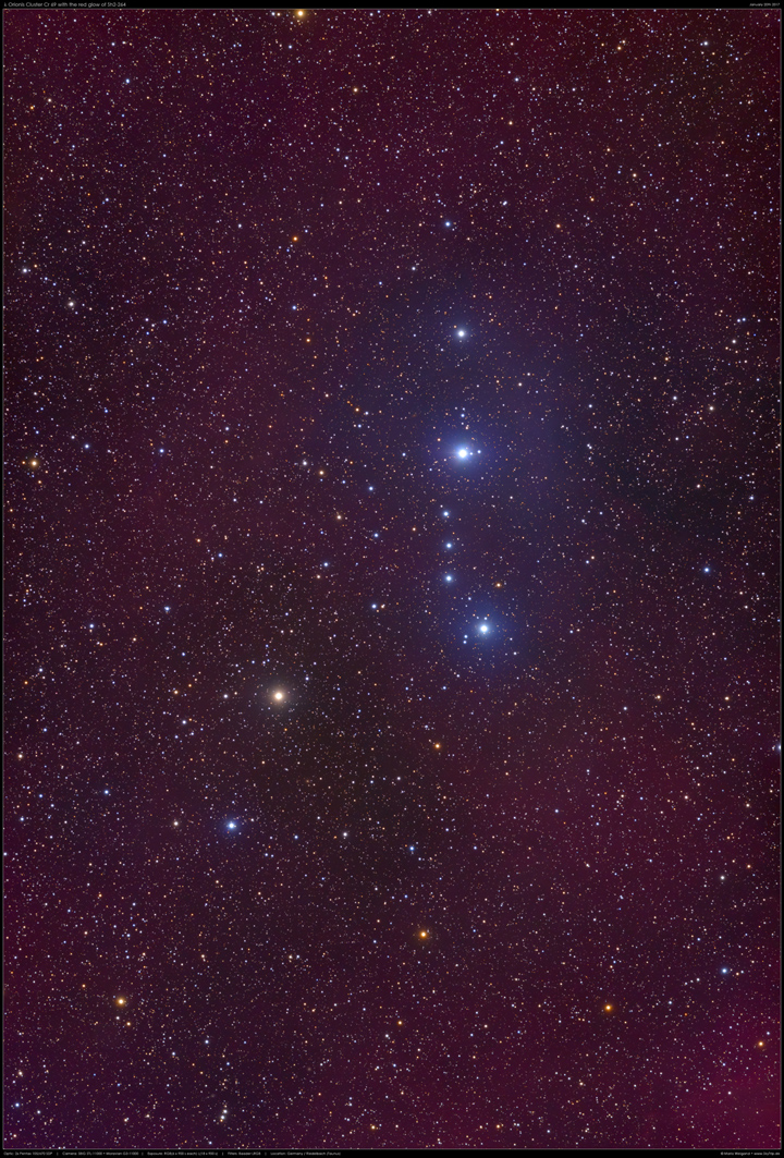 Collinder 69 & Sh2-264 im Orion