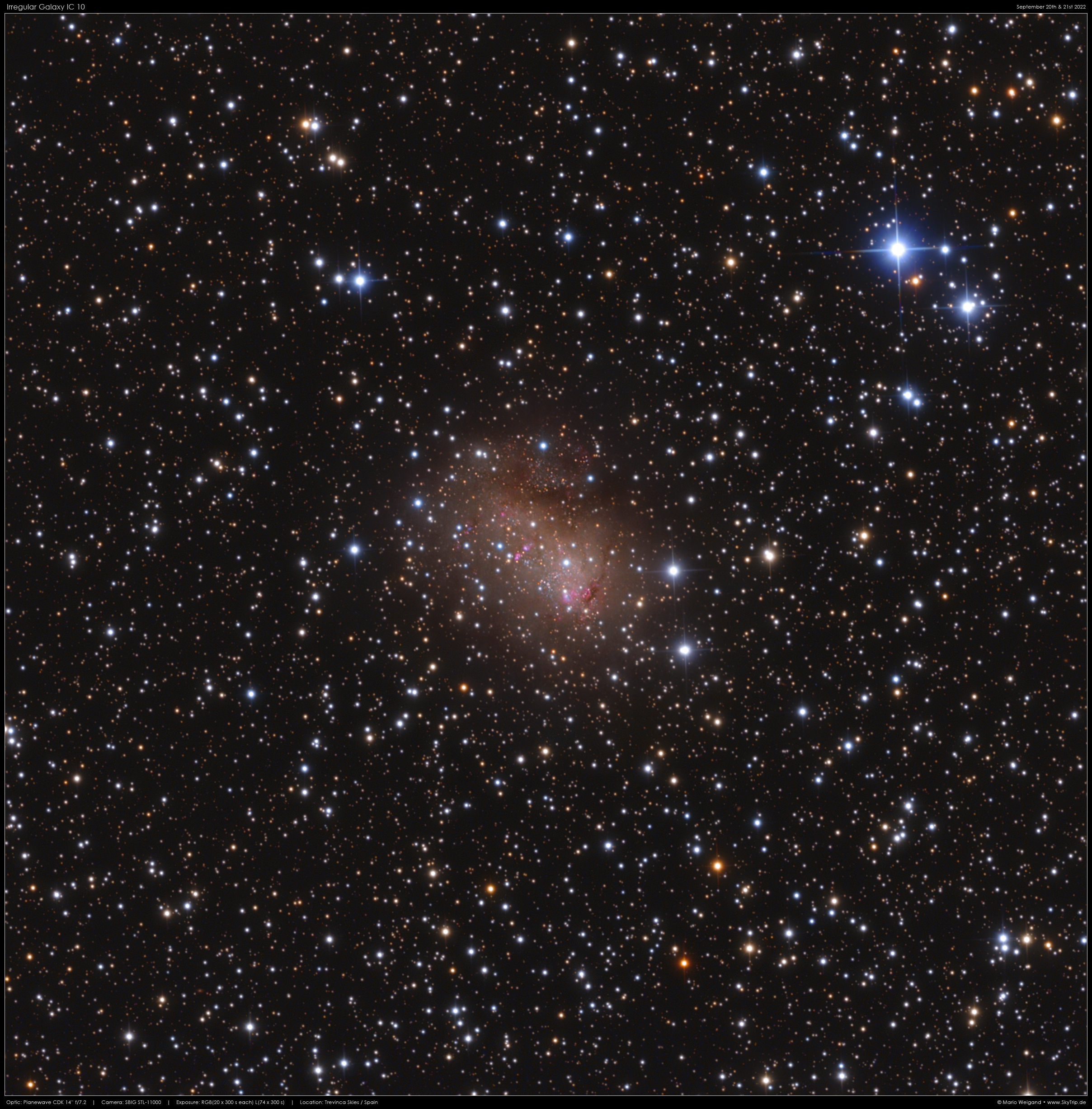 Irregulre Zwerggalaxie IC 10