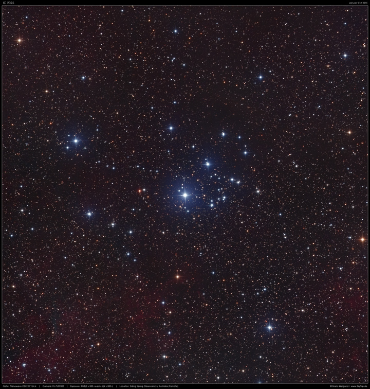 IC 2395 in Vela
