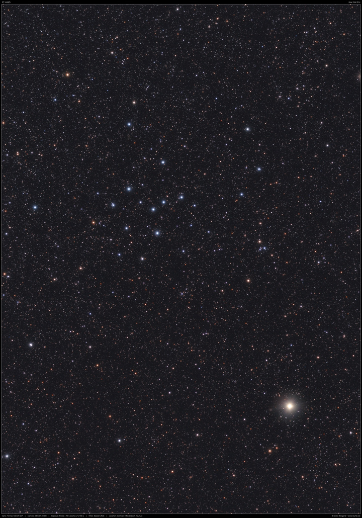 IC 4665 im Schlangenträger