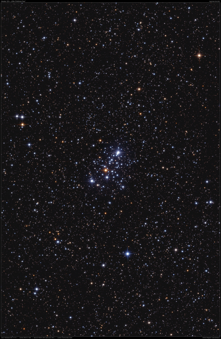 Messier 103 in der Cassiopeia