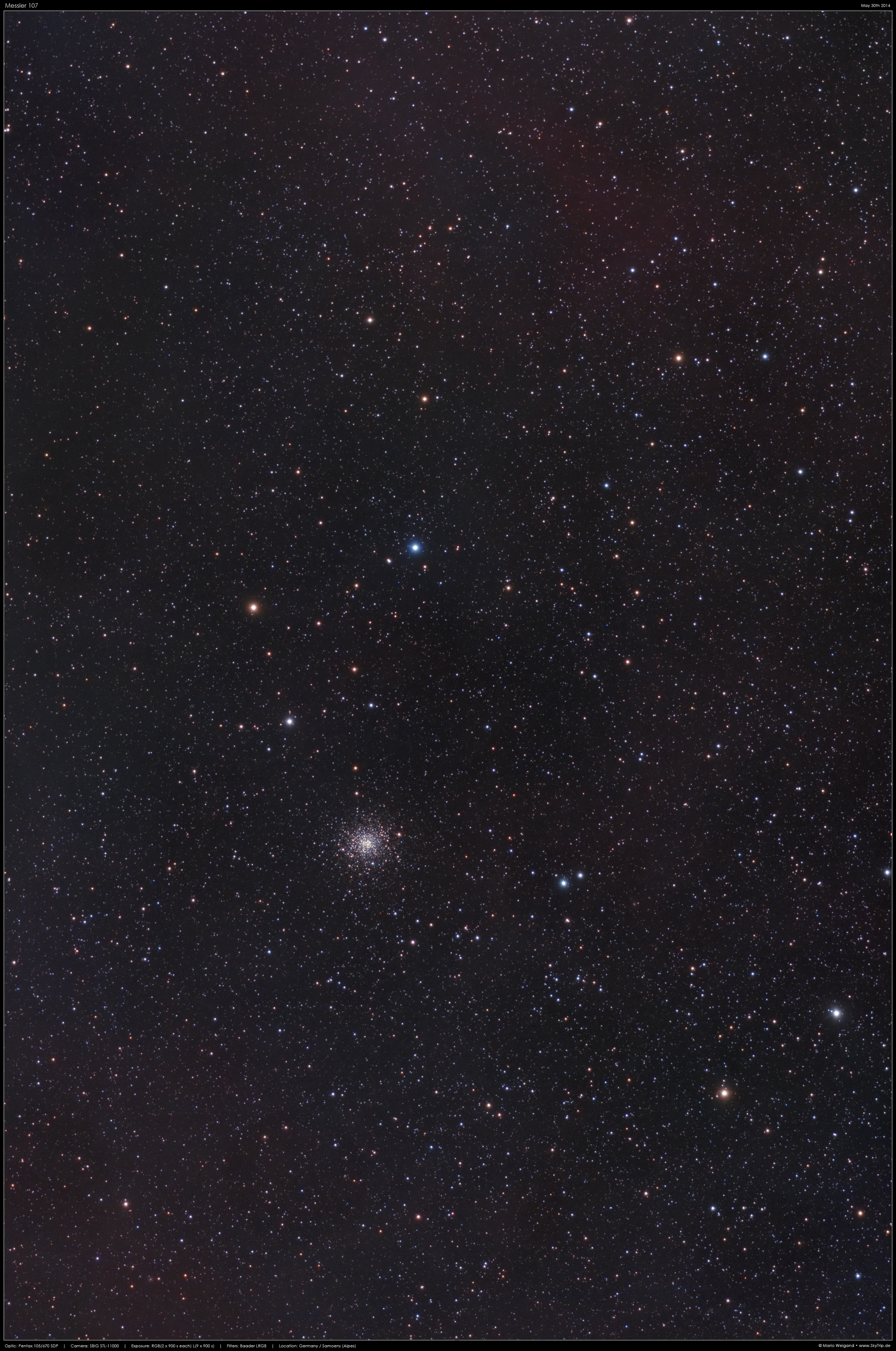 Kugelsternhaufen Messier 107
