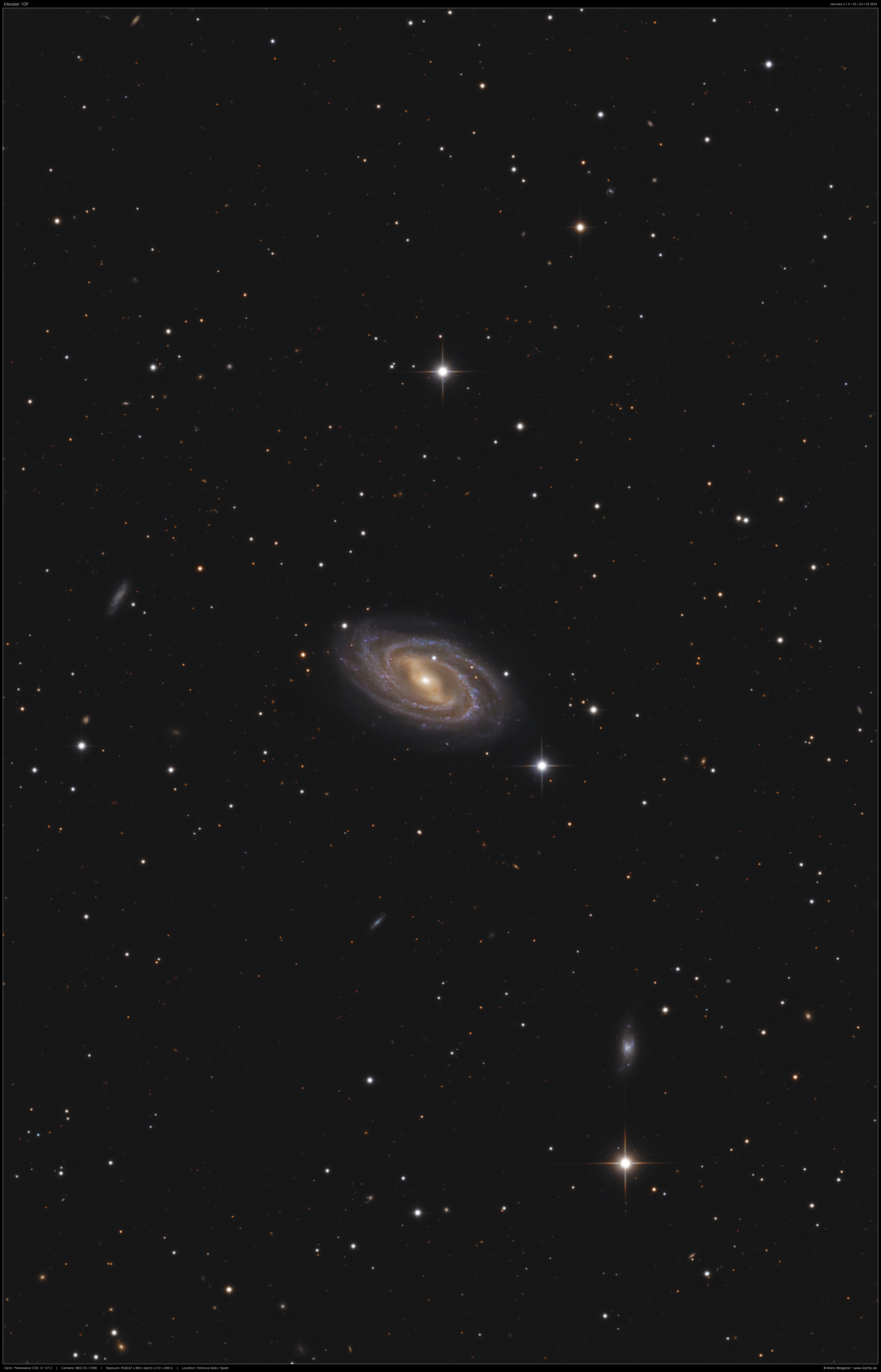 Galaxie Messier 109