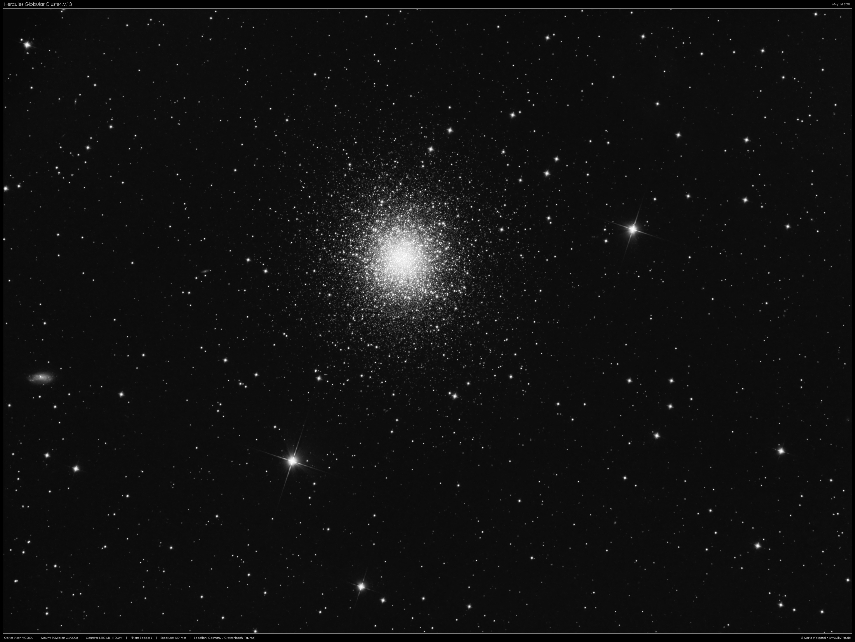 Kugelsternhaufen Messier 13