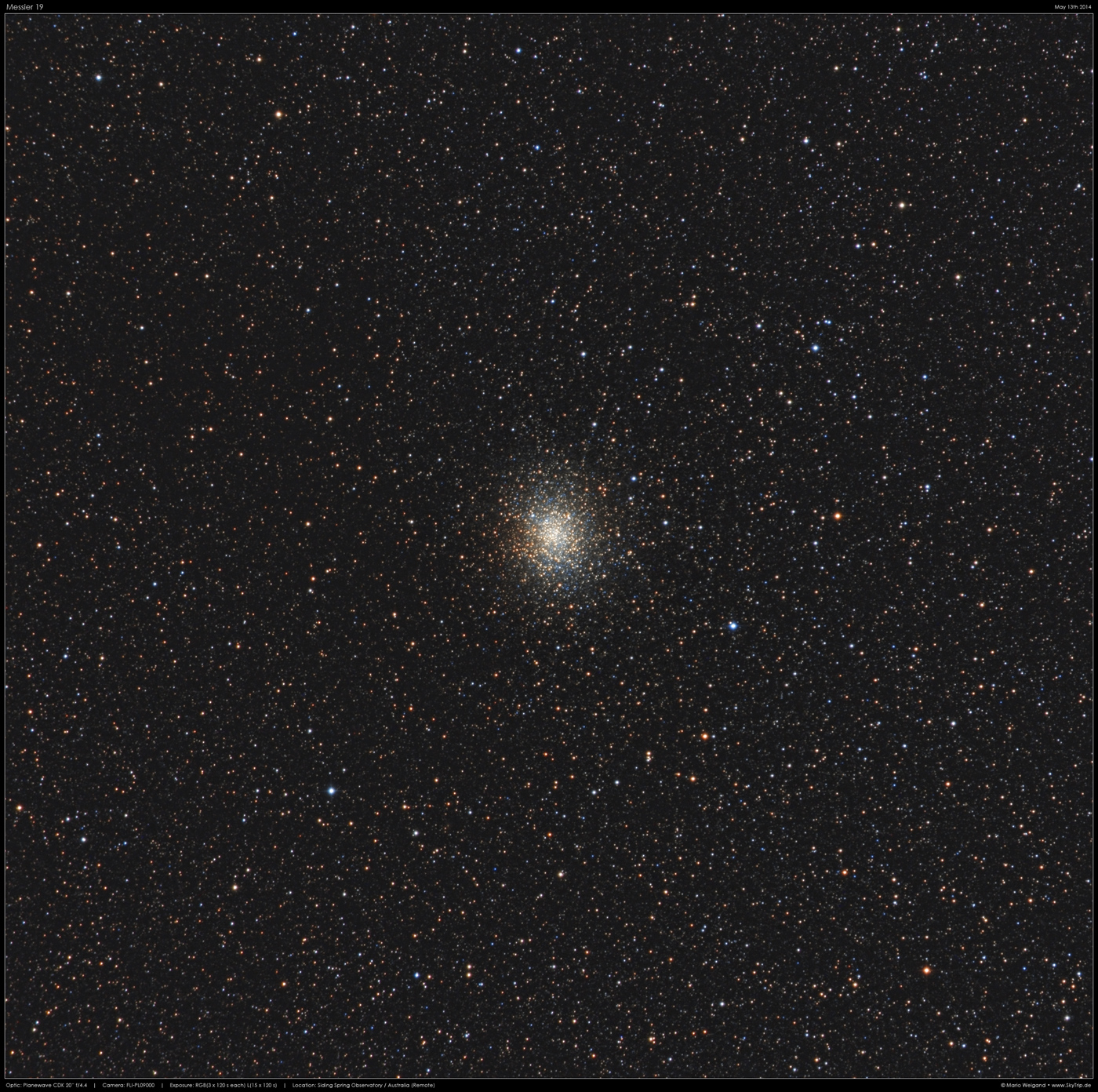 Kugelsternhaufen Messier 19