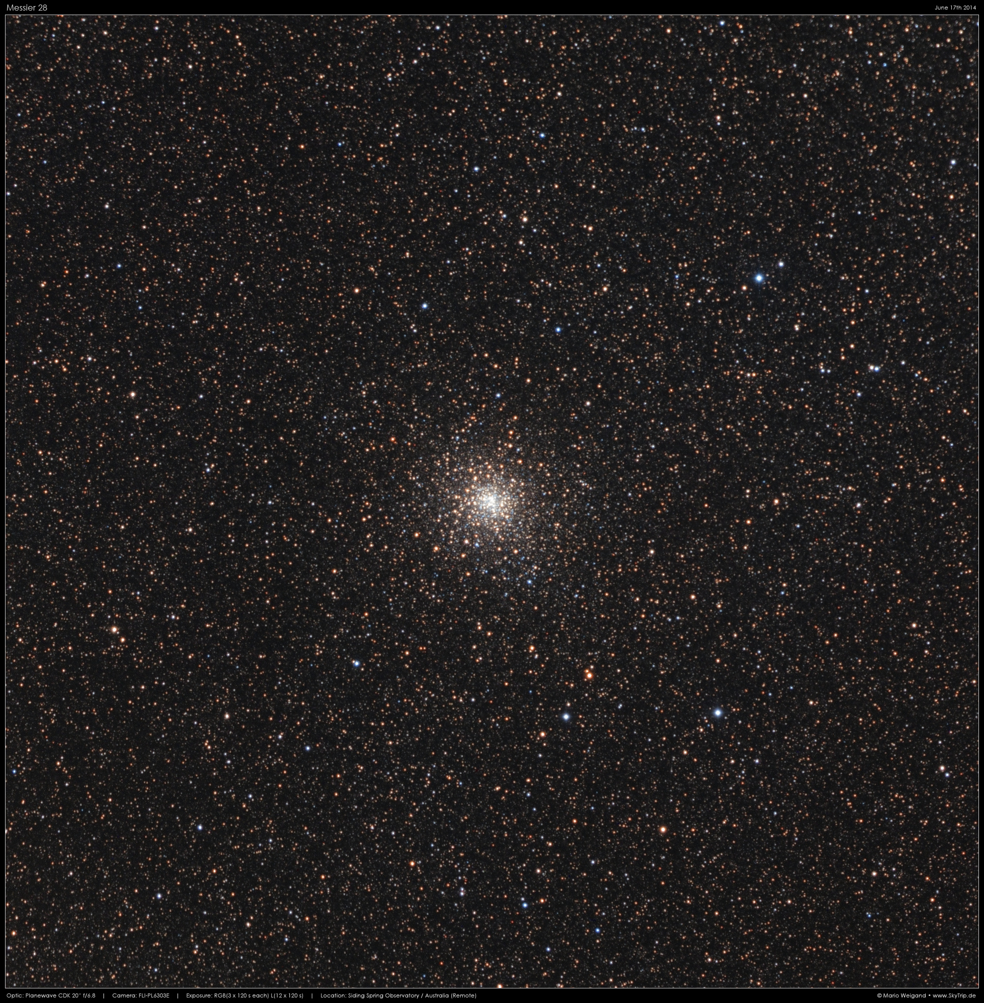 Kugelsternhaufen M28 (NGC 6626)