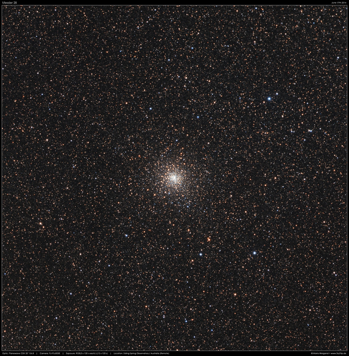 Kugelsternhaufen M28 (NGC 6626)