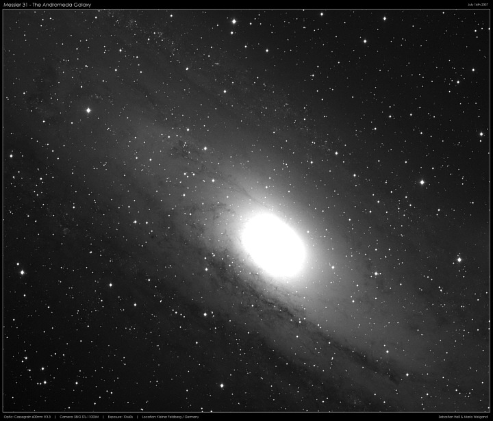 Messier 31: Andromeda Galaxie
