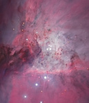 Das Zentrum des Orionnebel