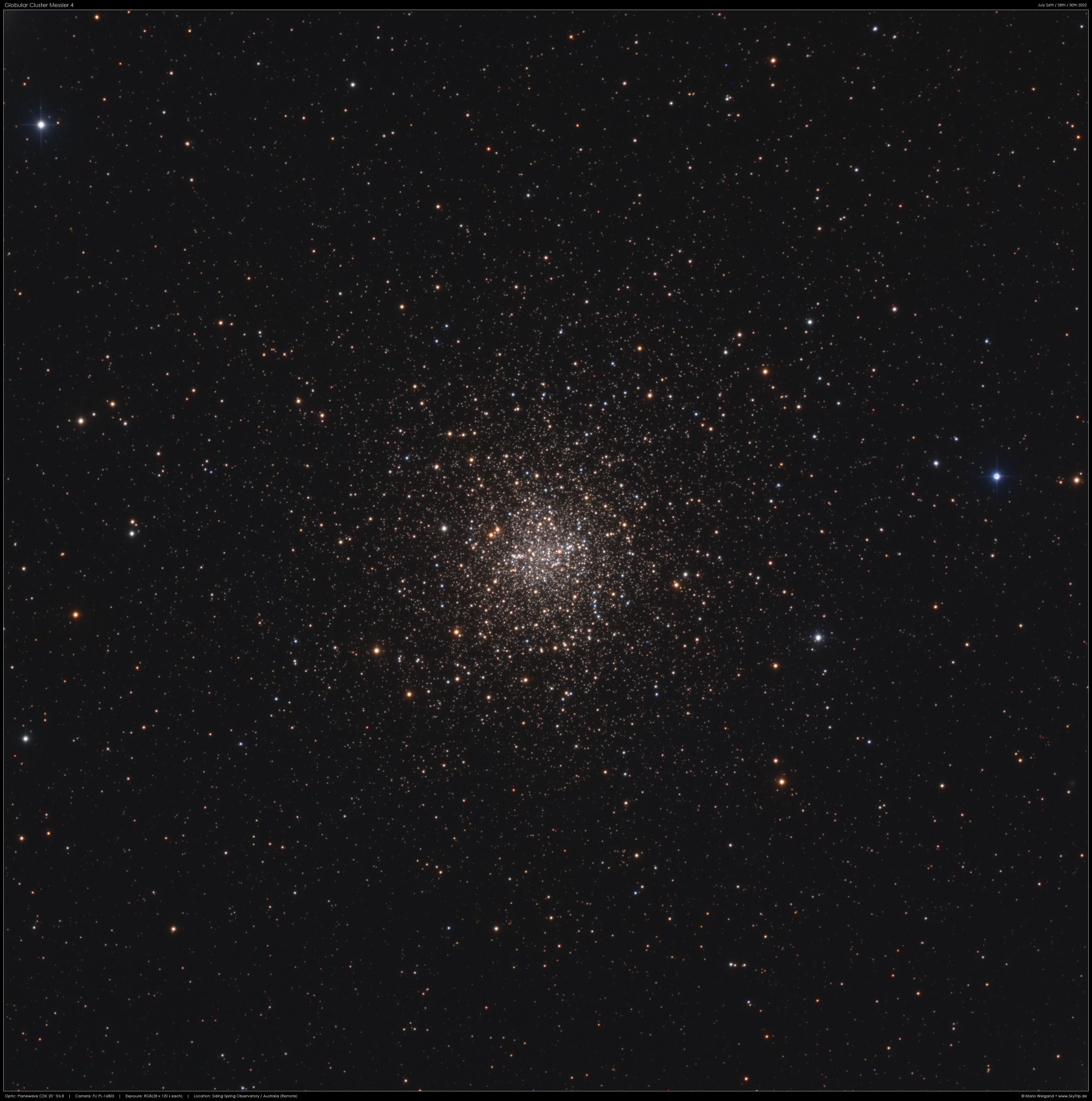 Messier 4 im Skorpion
