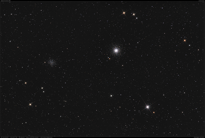 Kugelsternhaufen Messier 53 & NGC 5053
