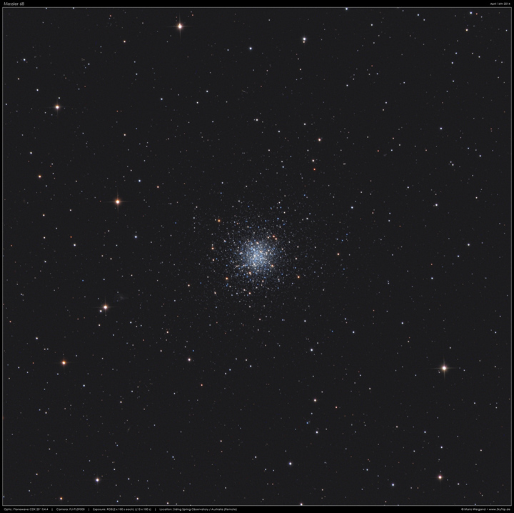 Kugelsternhaufen Messier 68