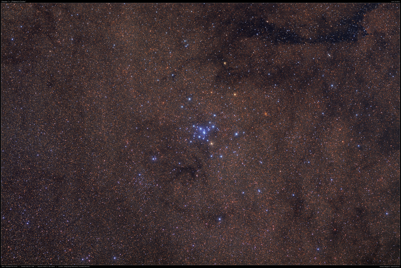 Messier 7 Ptolemaeus Sternhaufen