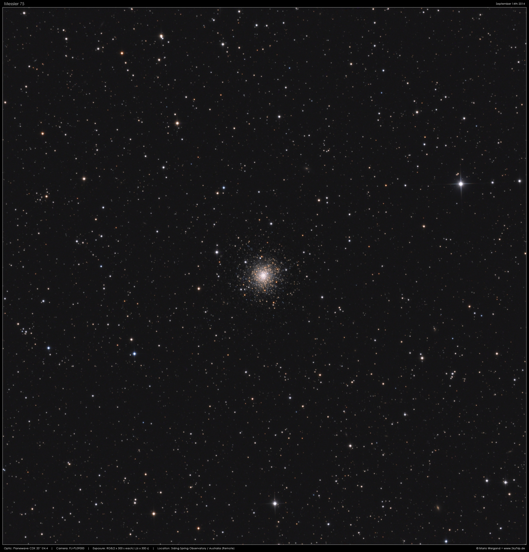 Messier 75 im Schtze