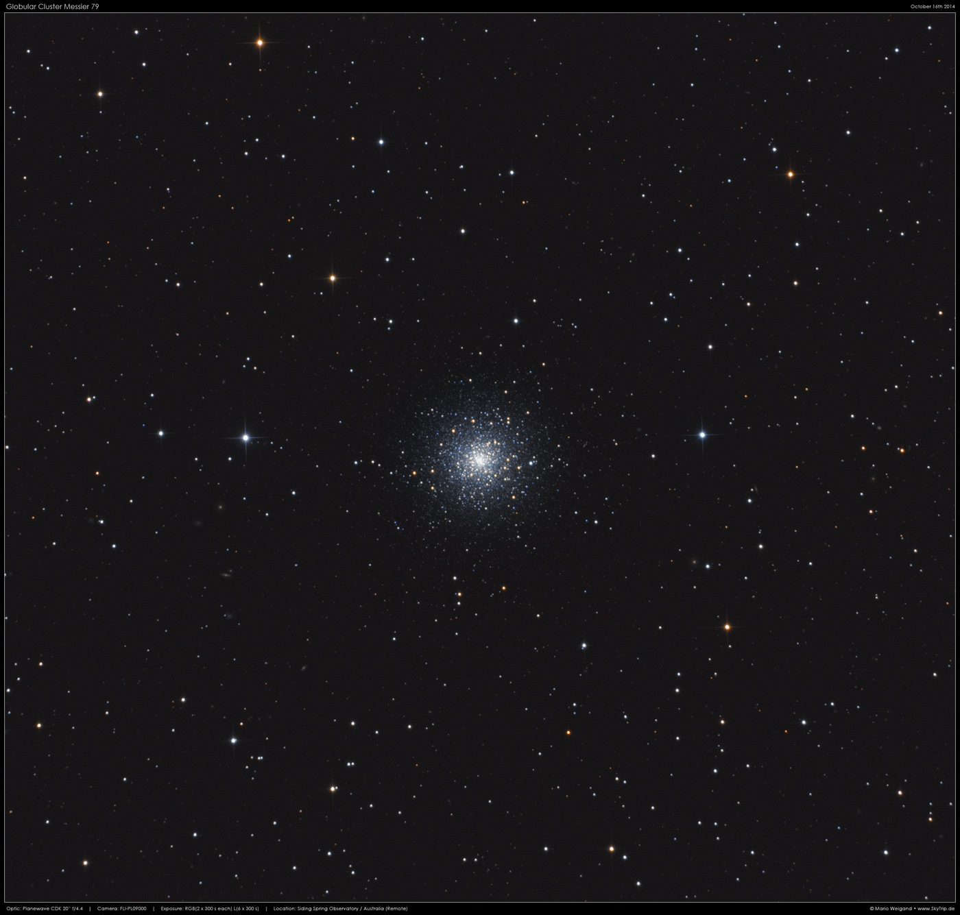 Messier 79 in Lepus