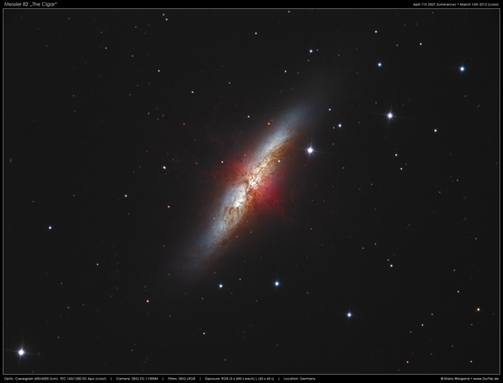 Messier 82 (Cigar Galaxy)