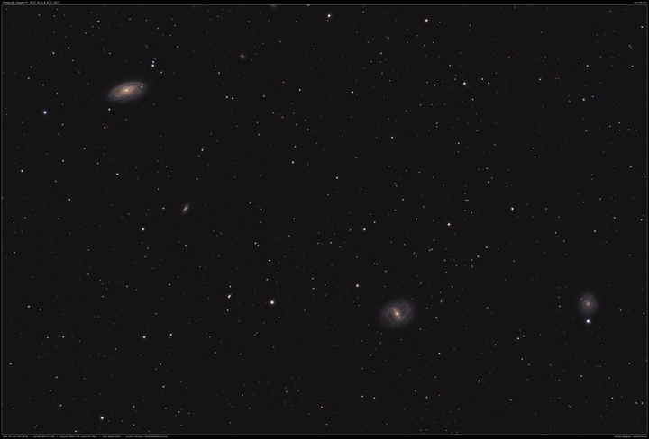 Die Galaxien M88, M91 & NGC 4571
