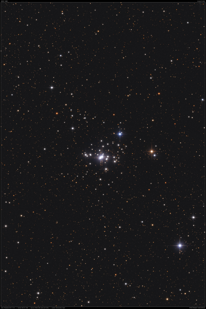 NGC 1502 in Camelopardalis