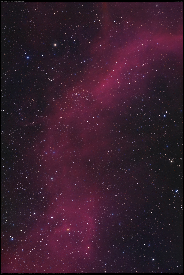 NGC 2112 und Barnard's Loop