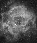 NGC 2244 und der Rosettennebel