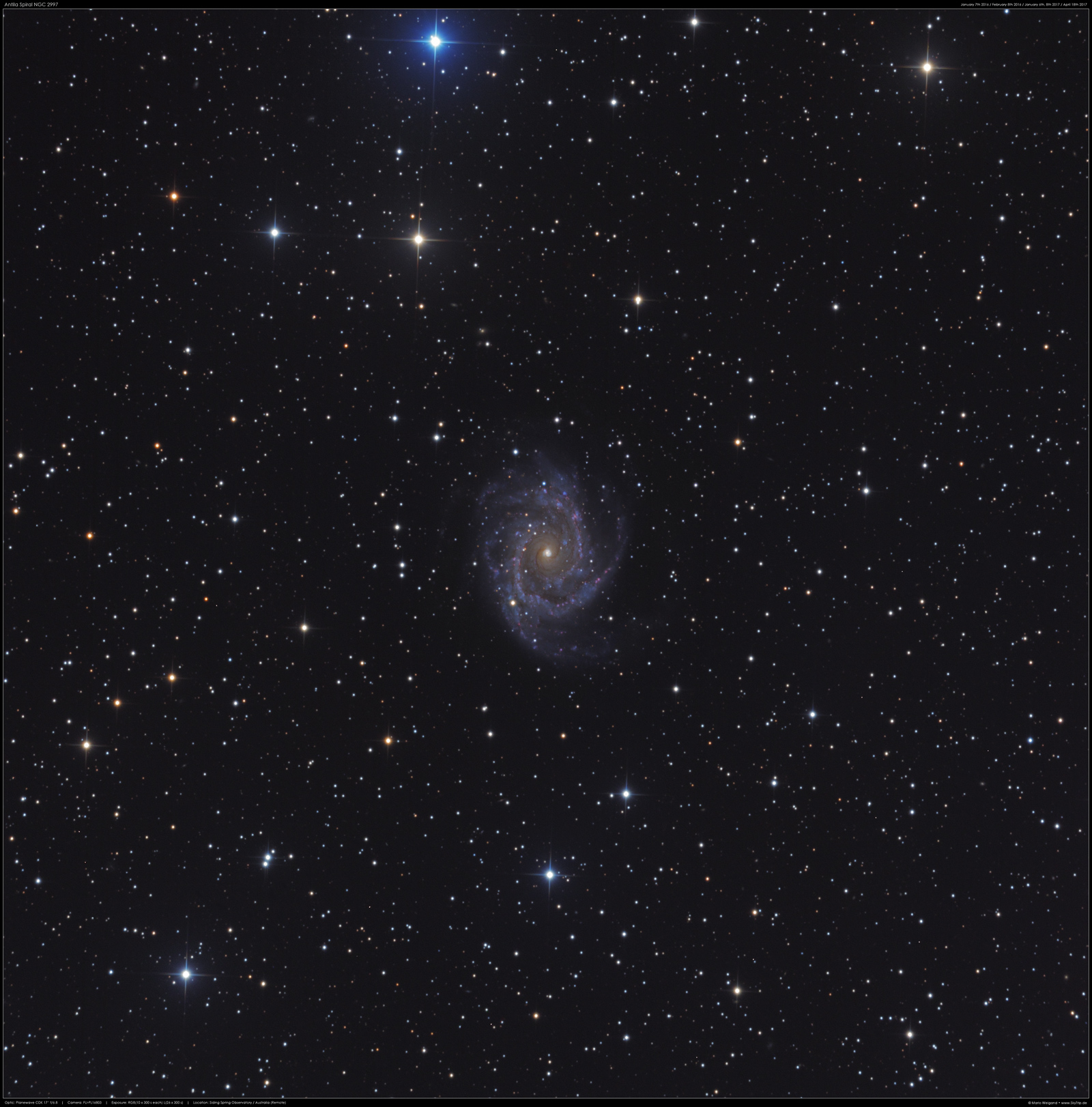 NGC 2997 in Antila