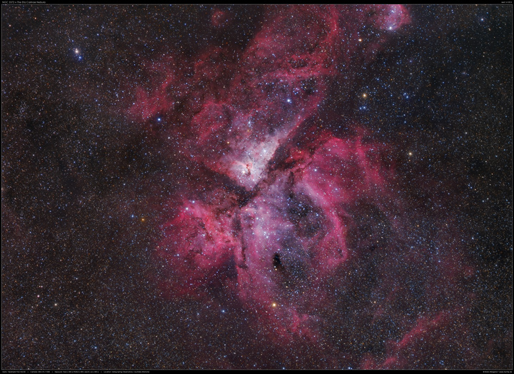 Der Carinanebel NGC 3372