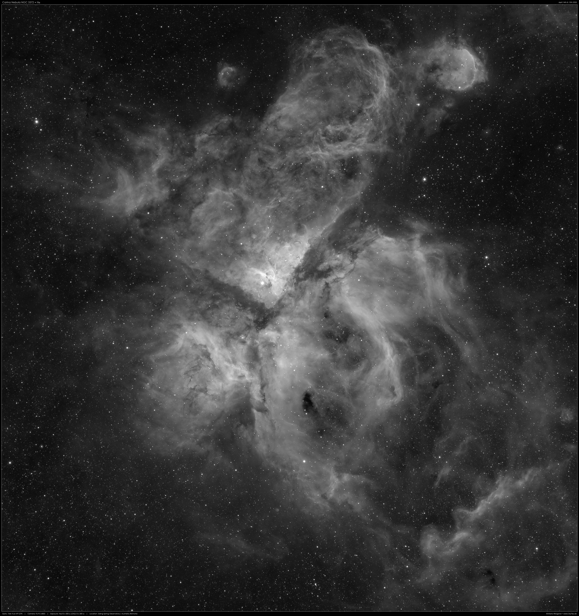 Der Carinanebel NGC 3372