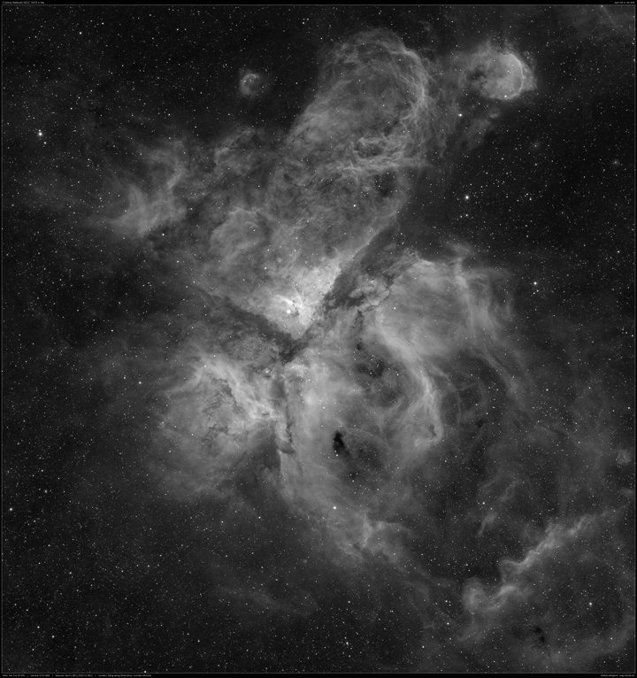 Der Carinanebel NGC 3372