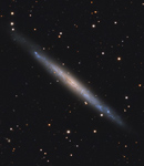 Silbernadel Galaxie NGC 4244