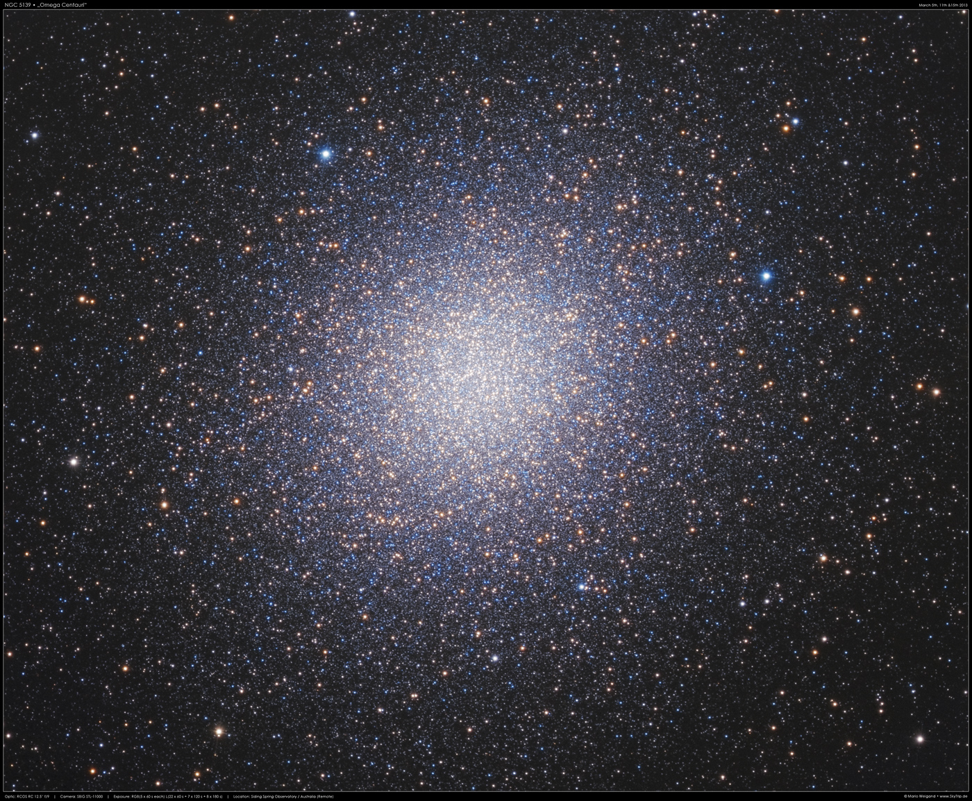 NGC 5139 Omega Centauri