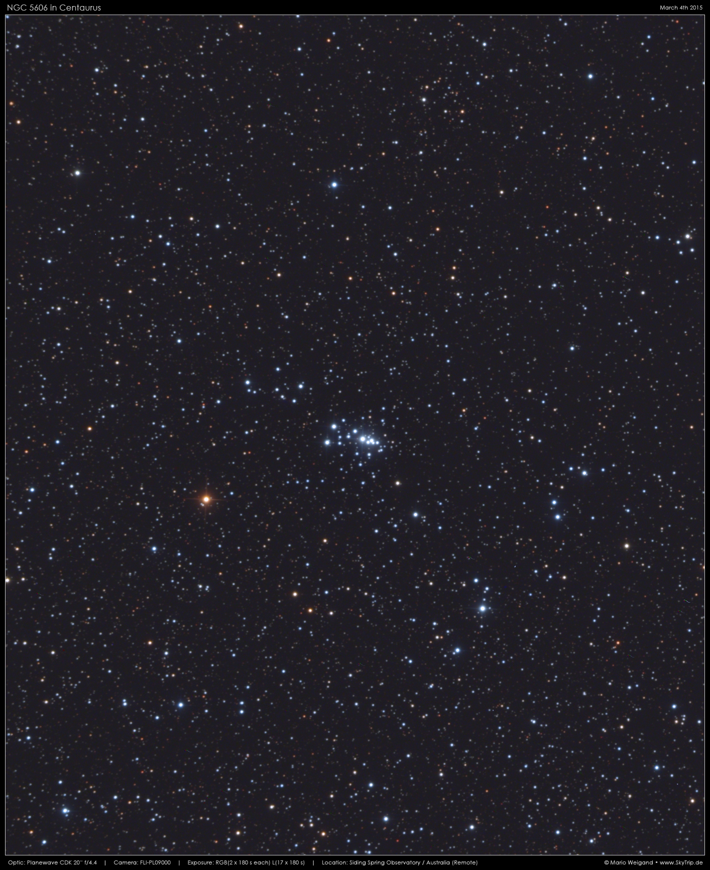 NGC 5606 in Sternbild Centaurus