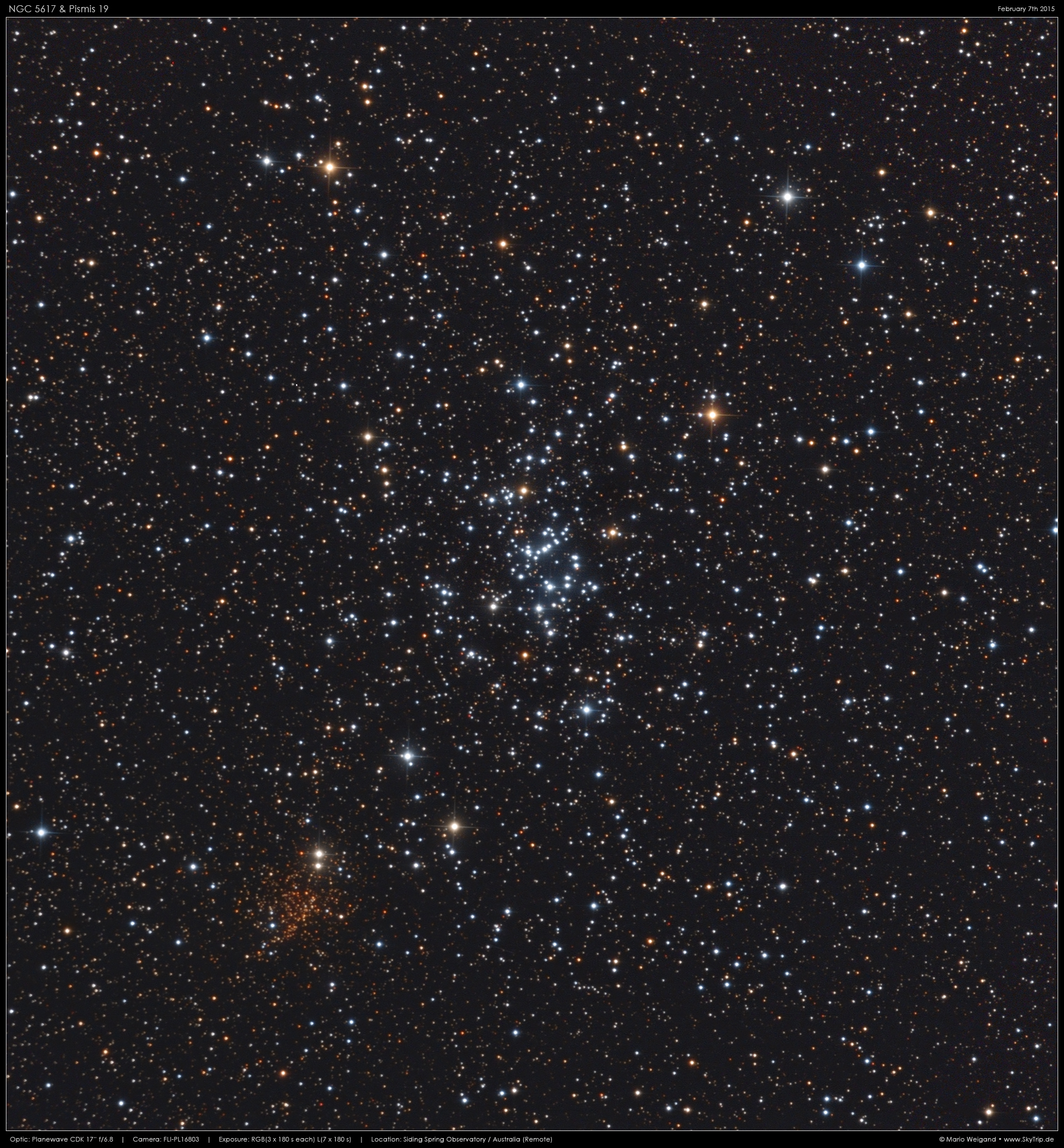 NGC 5617 & Pismis 19