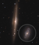 NGC 5746 & 5740 in Virgo