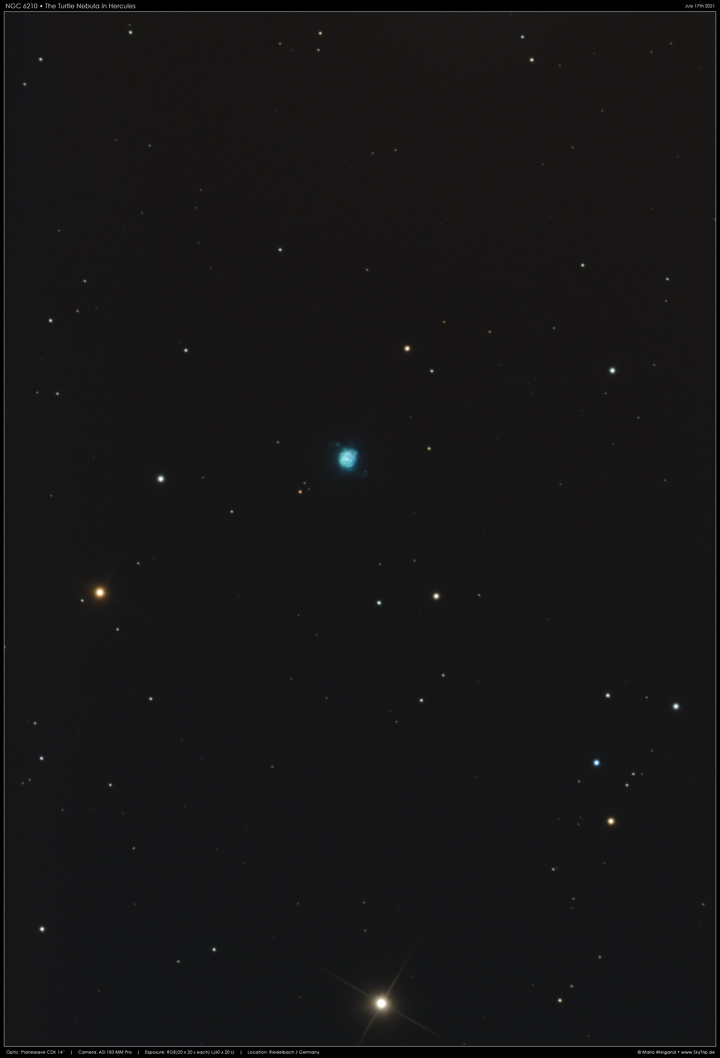 NGC 6210 - Die Schildkrte im Herkules