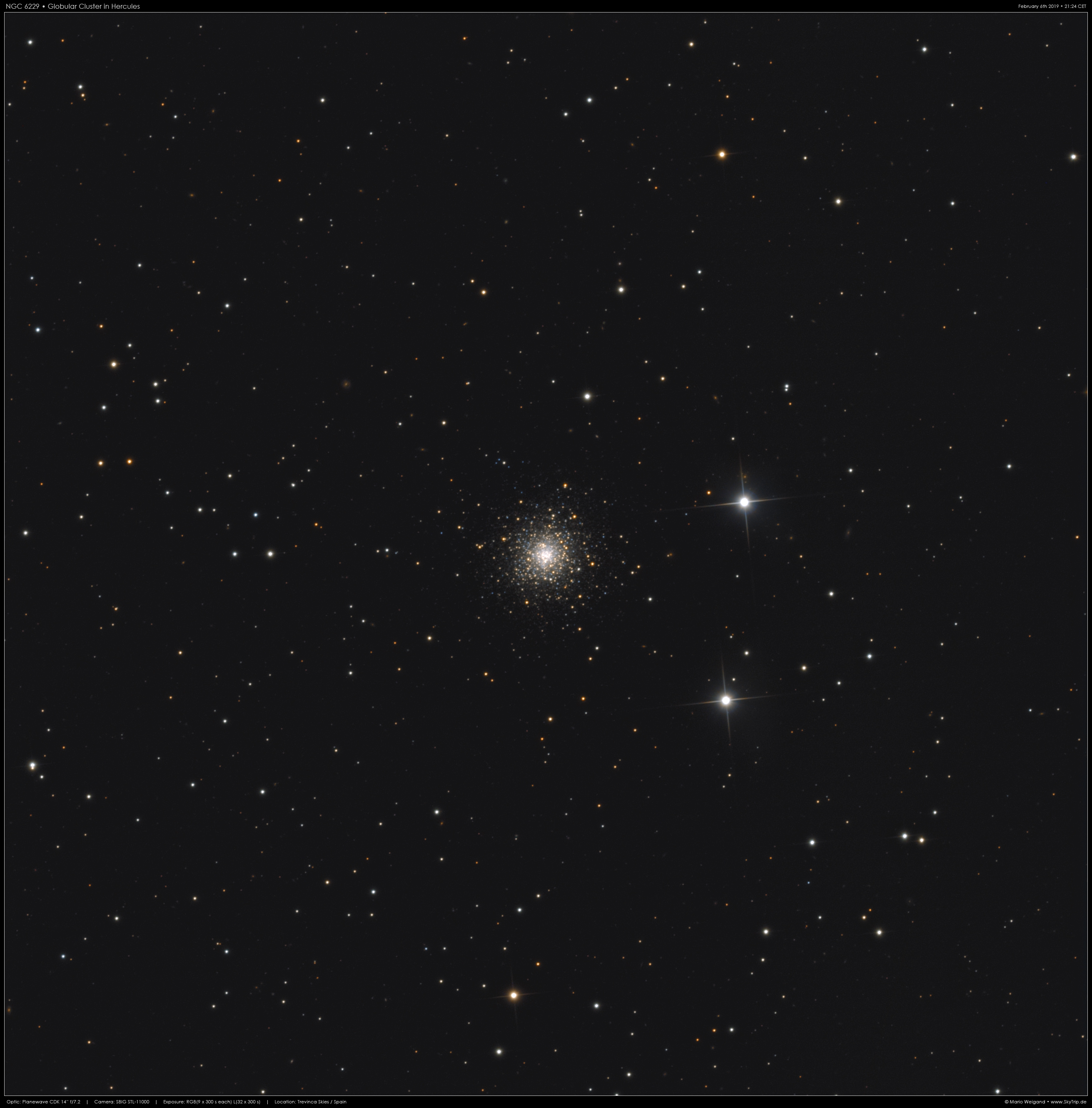 NGC 6229 im Herkules