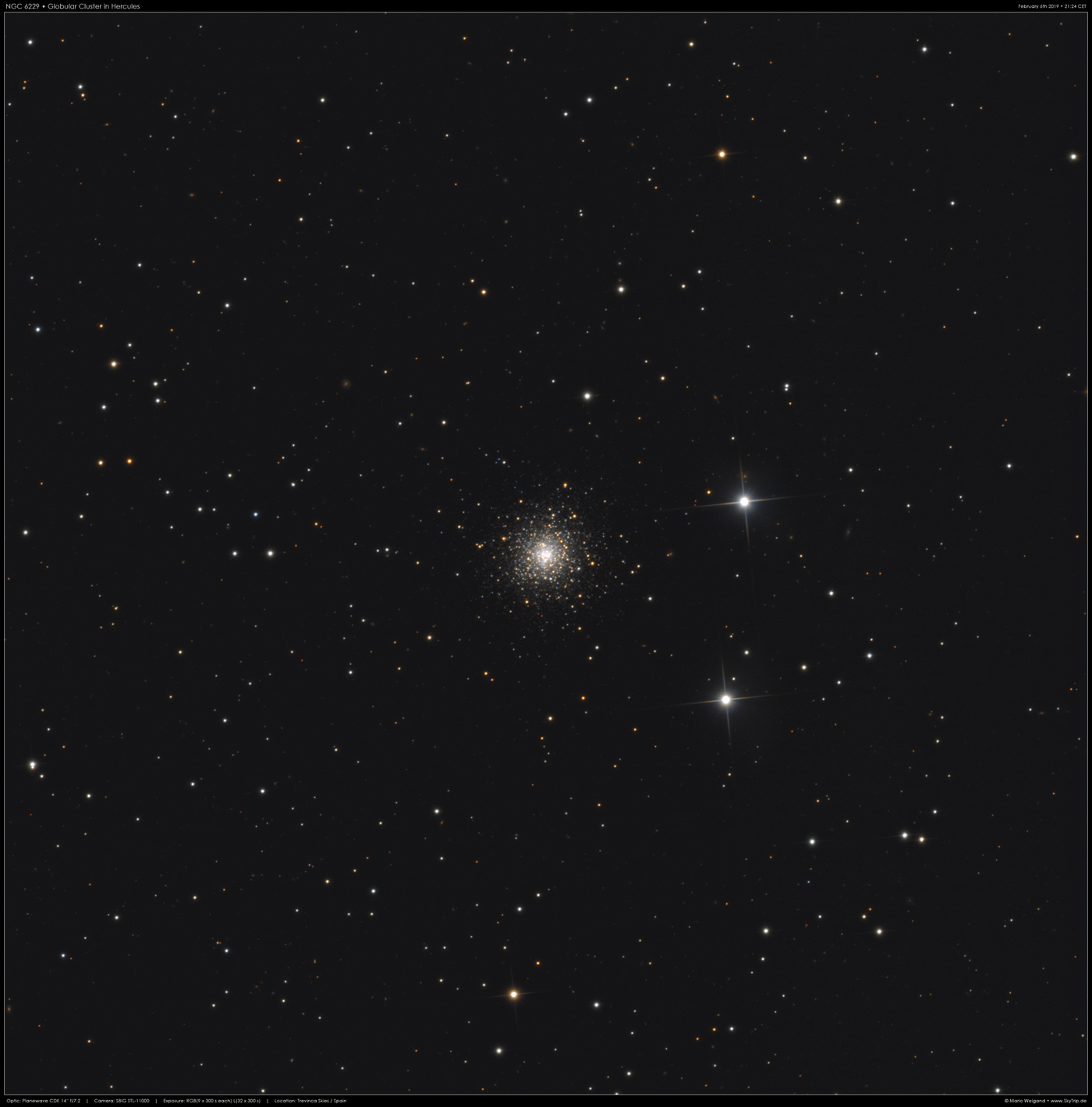 NGC 6229 im Herkules