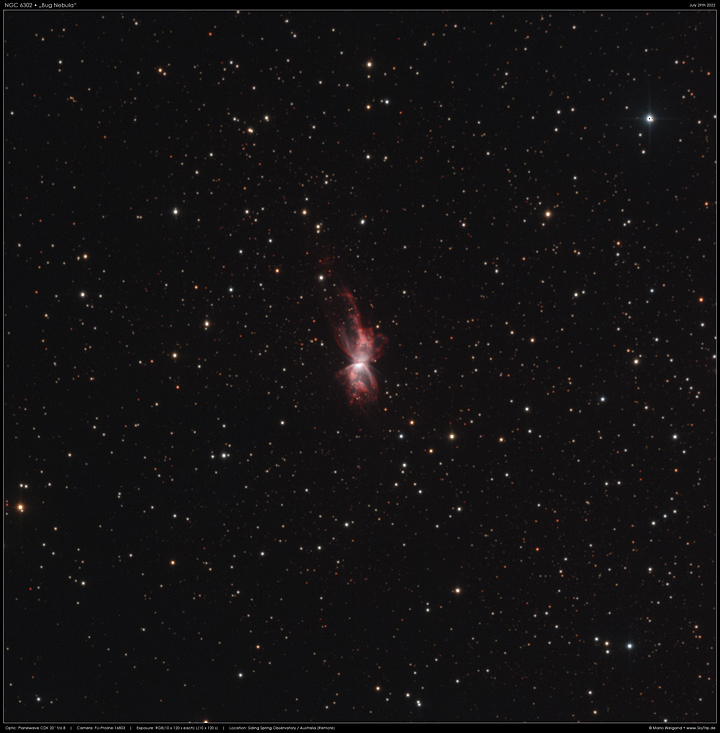 Bug Nebula NGC 6302