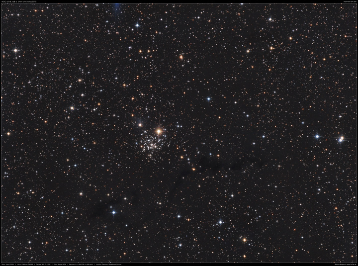 NGC 654 in der Cassiopeia