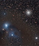 NGC 6723 & 6726/7 in Corona Australis