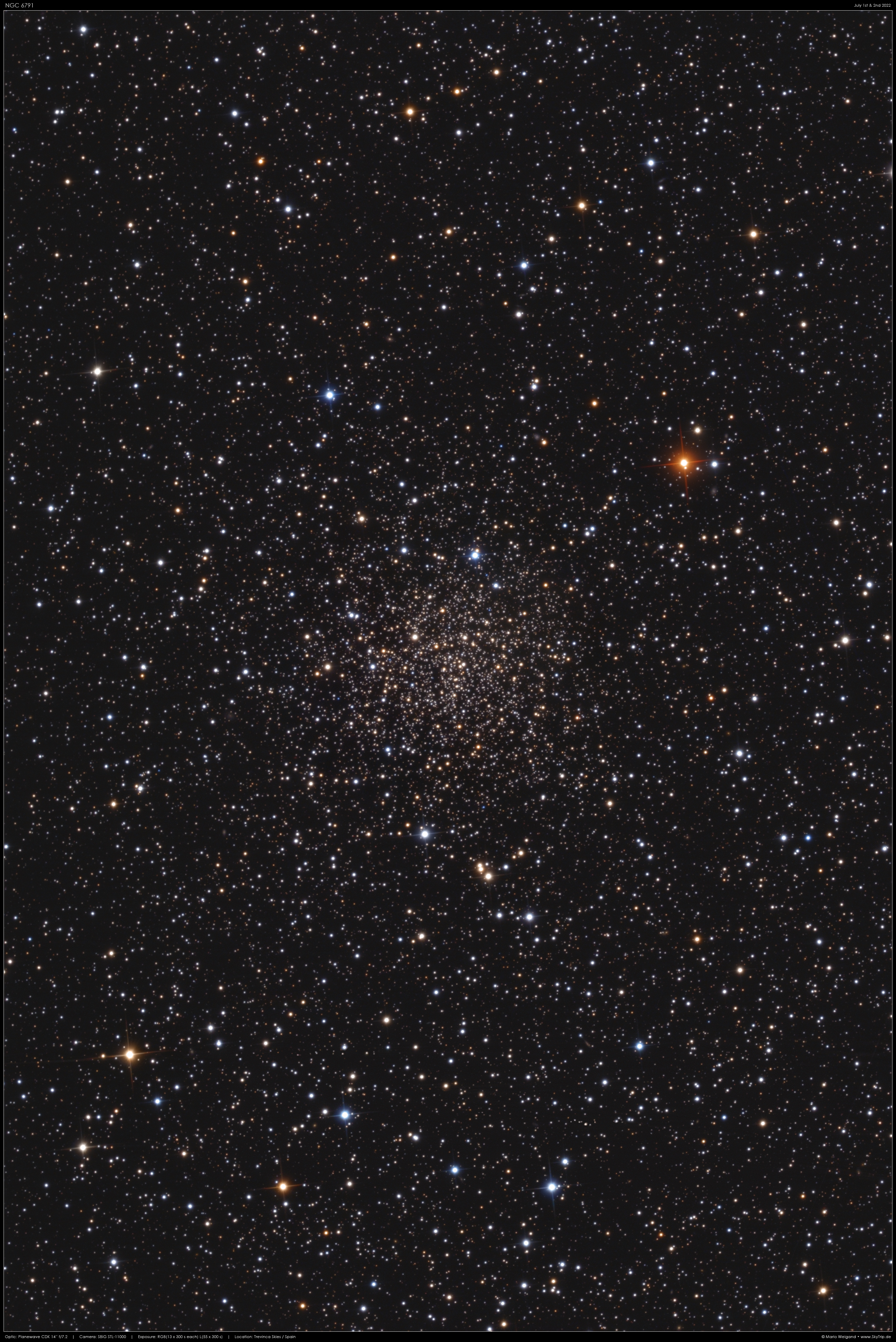 Sternhaufen NGC 6791