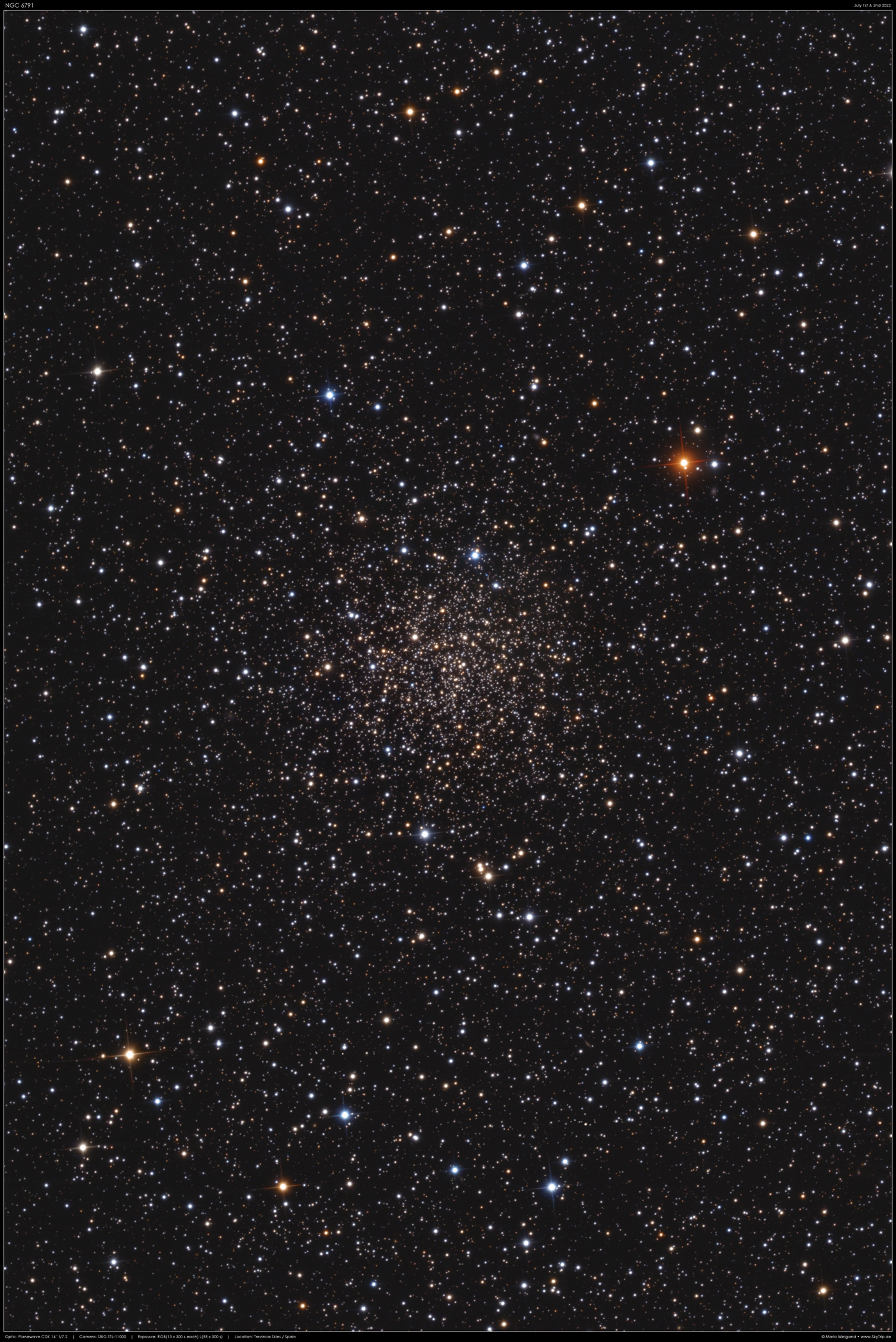 Sternhaufen NGC 6791