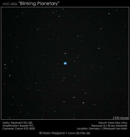 NGC6826 'Blinking Planetary'