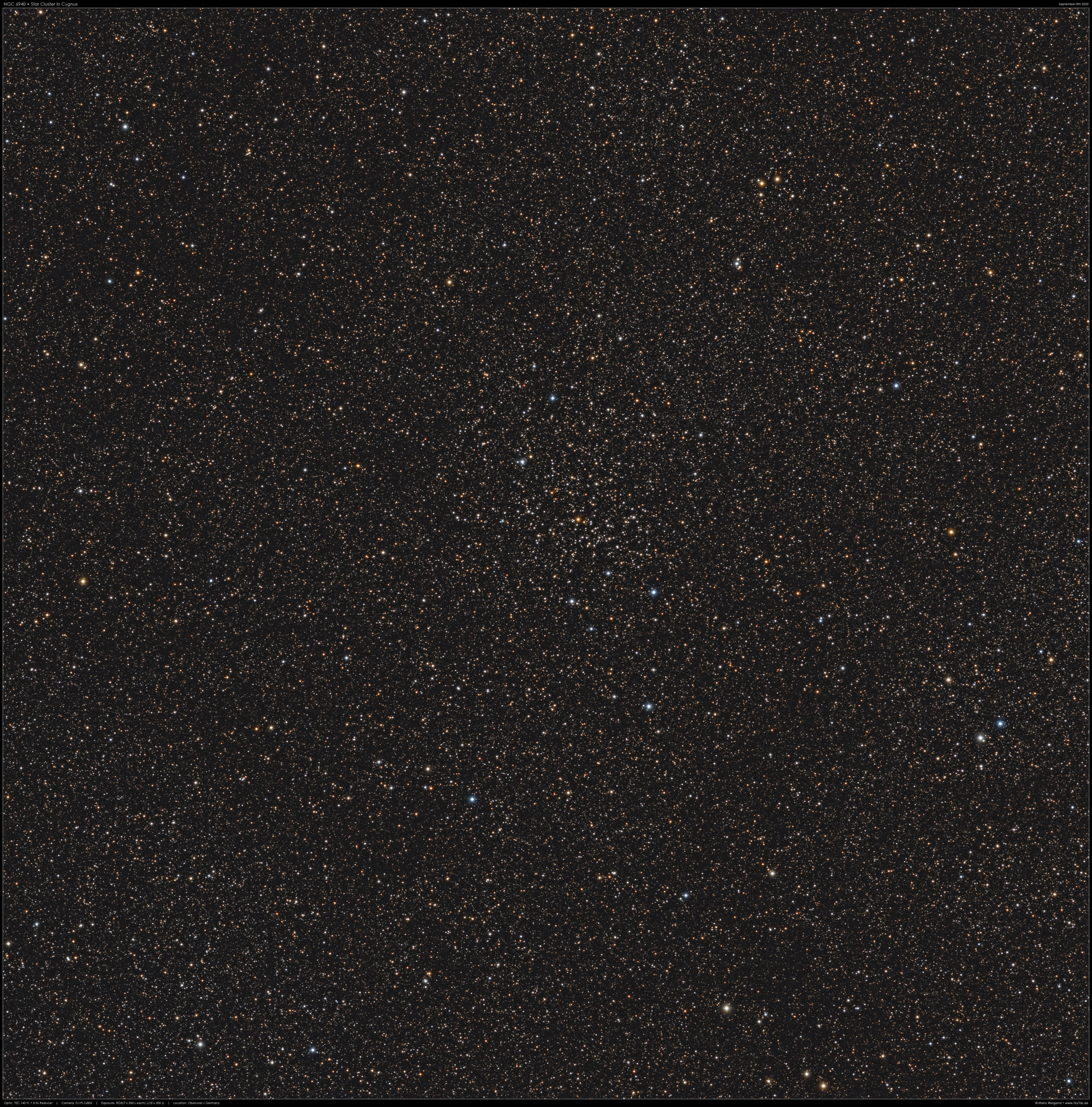 NGC 6940 im Sternbild Vulpecula