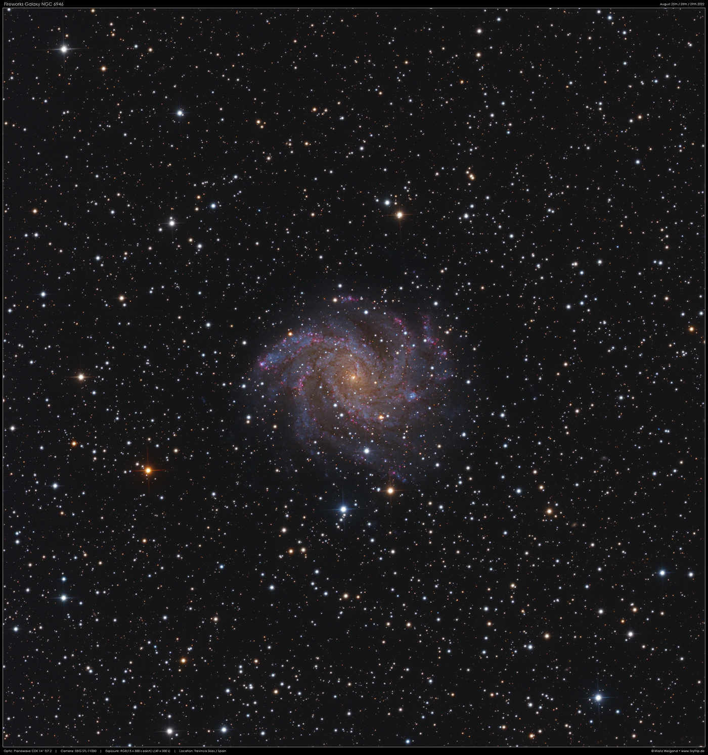 NGC 6946  Fireworks Galaxy