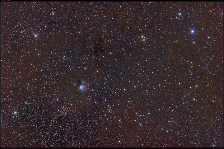 NGC 7129 Reflexionsnebel im Cepheus
