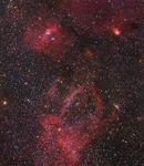 NGC 7635 und Umgebung
