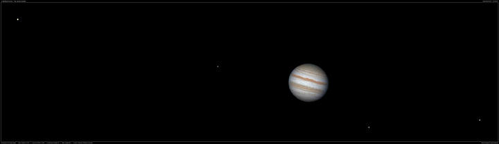 Foto: 5 Welten auf einen Streich - das Jupitersystem