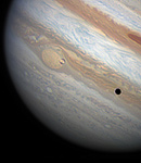 Jupiter mit Io-Transit und Schattenwurf